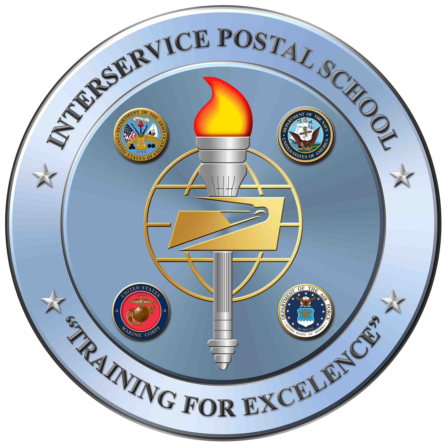 Interservice Postal Training Activity logo